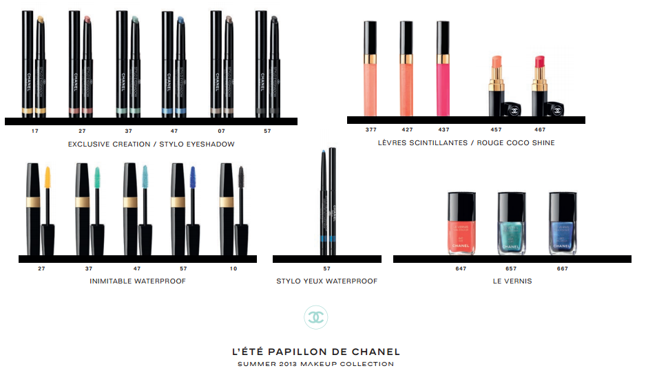 Chanel Summer 2013: L'ÉTÉ PAPILLON DE CHANEL